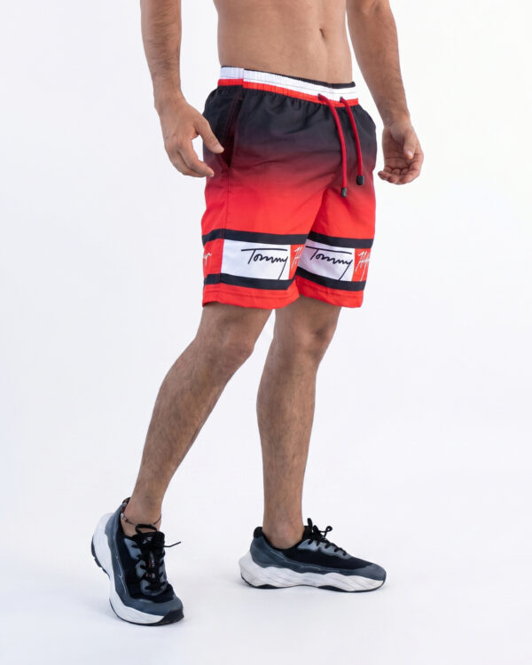Pantaloneta Tommy Degradé Rojo 2 PANTALONETA TOMMY HILFIGER