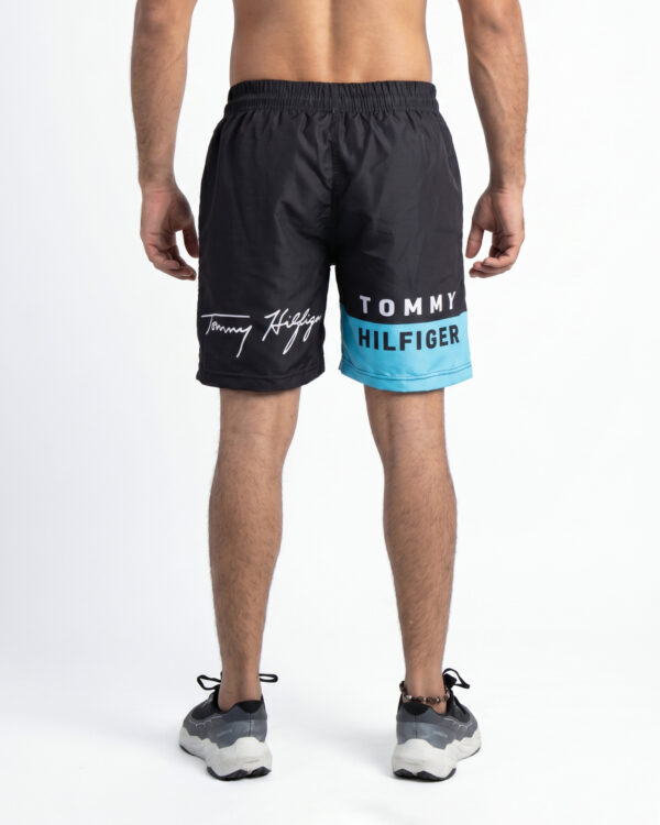 Pantaloneta Tommy Negro Linea Azul 3 PANTALONETA TOMMY HILFIGER