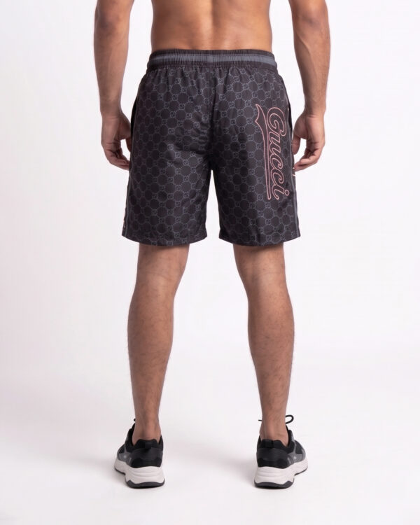Pantaloneta Gucci Negro panal 3 PANTALONETA GUCCI
