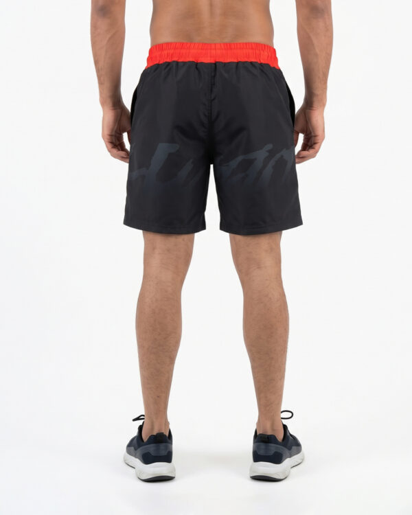 Pantaloneta Hugo Boss Negro x Rojo 3 PANTALONETA HUGO BOSS
